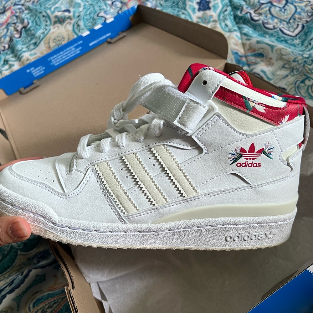 Forum Mid TM White Women
